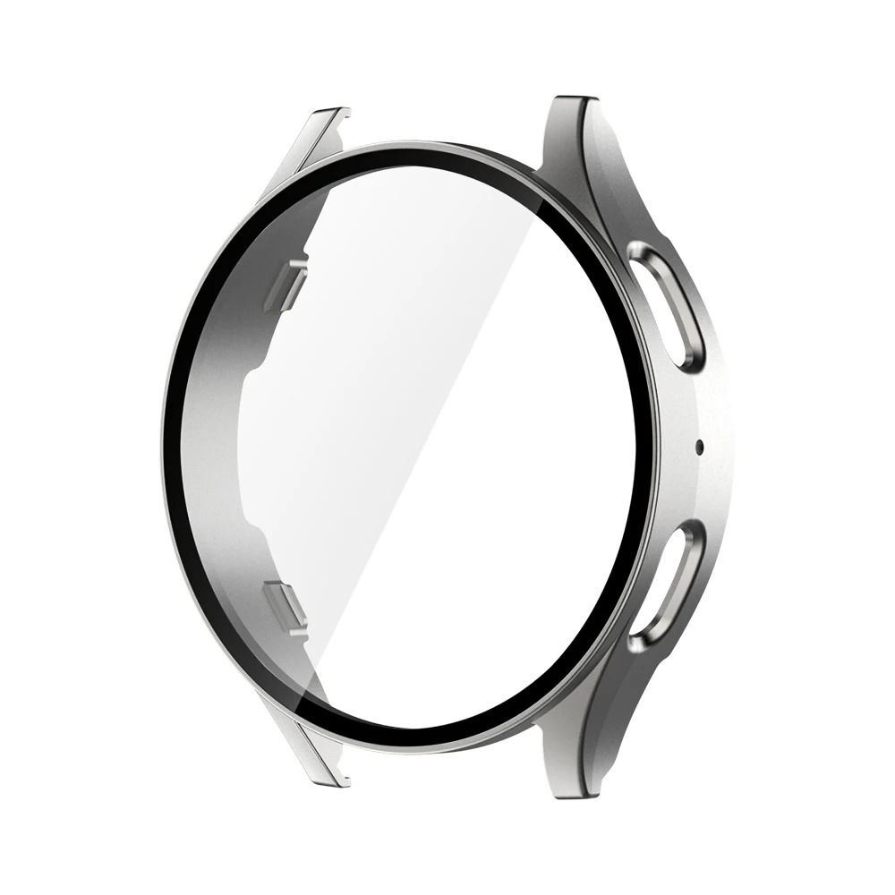 Premium Tempered Glass and Hard Matte Protective Case with Screen Protector Bumper Shell