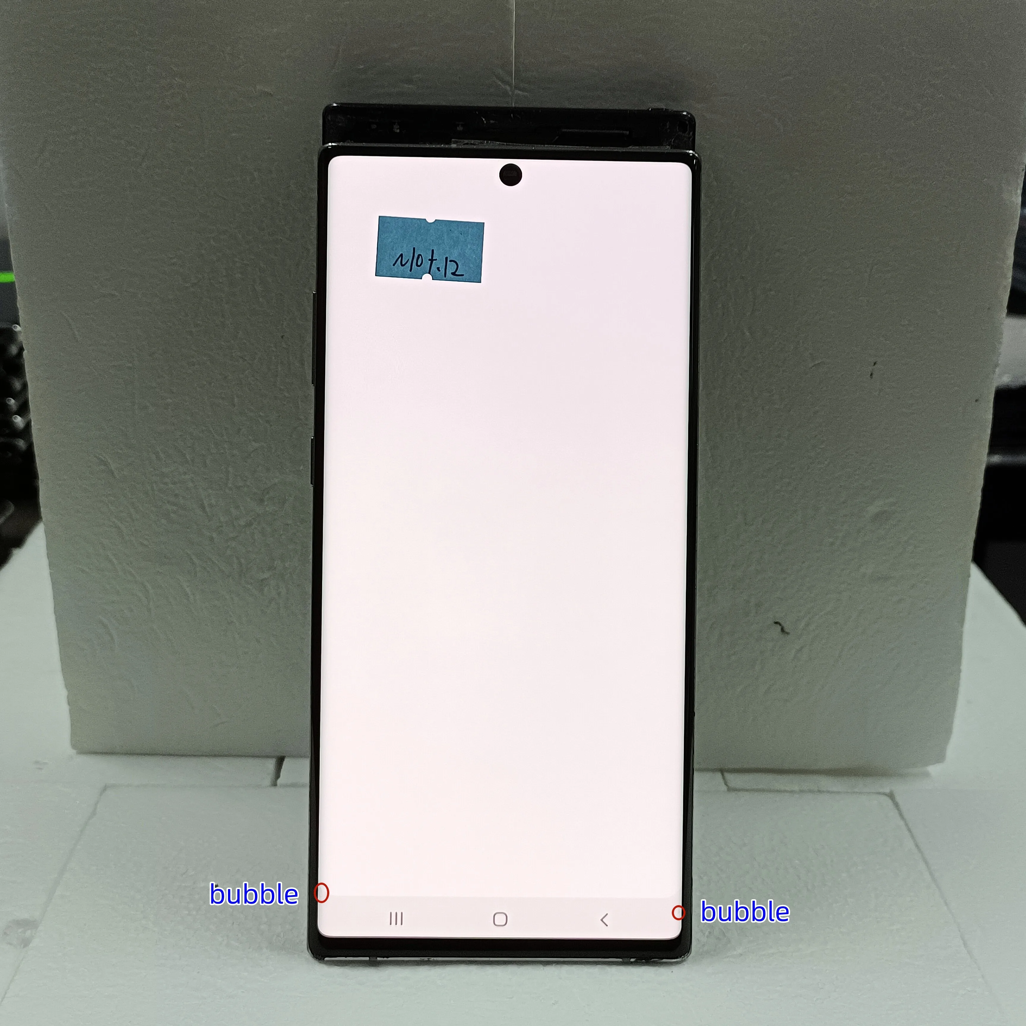 Ｚ Ʈ 10 ÷ AMOLED LCD ÷  ġ ũ,   SM-N975F SM-N9750 ũ, 6.8 ġ
