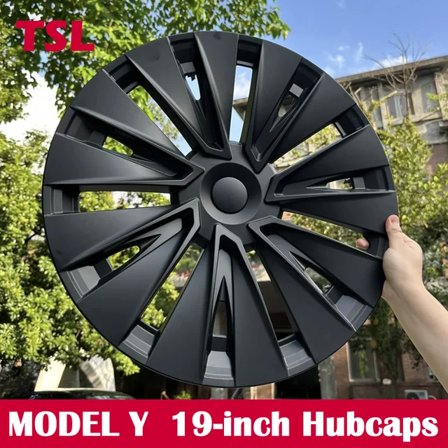 New 19 Hubcaps for Tesla Model y 2023 Accessories X Performance Black  Wheel Covers 19 Inch Gemini Wheel Replacement Hub Caps - AliExpress