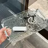 Water Ripple Luxurious Storage Tray Household Transparent Tea Cup Tray with Handle Decorative Bathroom Tray Living Room 3