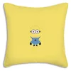 Anime Minions Kawaii Pillow Covers Cartoon Sofa Decorative Home Double-sided Printing Short Plush Cute Cushion Cover 5
