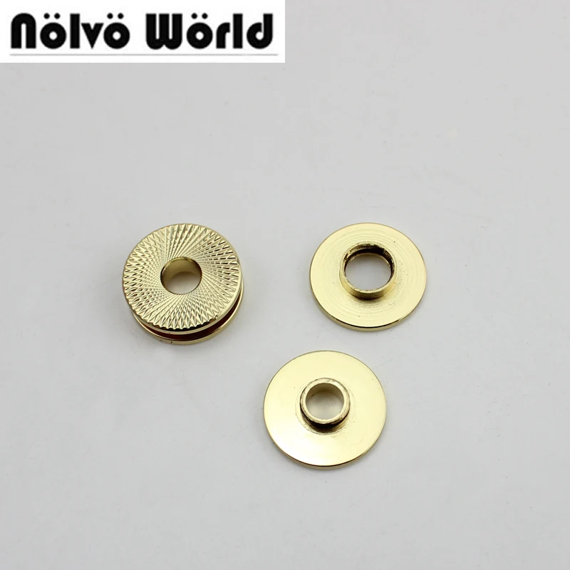 50pcs 17mm 100 Copper grommet,gold 0.5cm round hole screws eyelets for