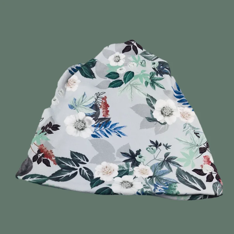 Frühling Herbst Hut Für Frauen Warme Mützen Skullies Casual Weibliche Outdoor Floral Hüte Schal Mädchen Dance Gorras Dame Sport Knochen – Detail 16