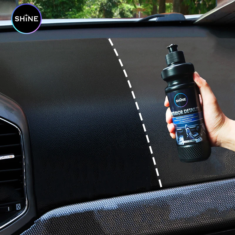 Plastic Restorer For Car Interior Long Lasting Fast Coating Protector Non Greasy And Glossy
