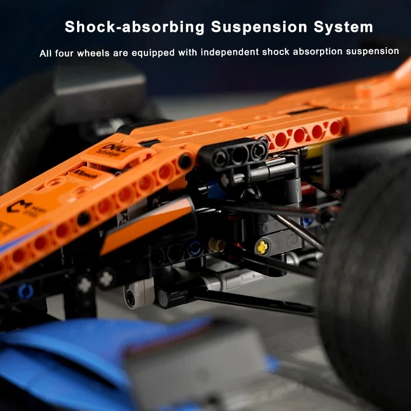 1431pcs Technical Formula 1 Racing Car Building Blocks Model Expert Speed Sports Vehicle Model Assembly Bricks Toys Kids Gifts 4