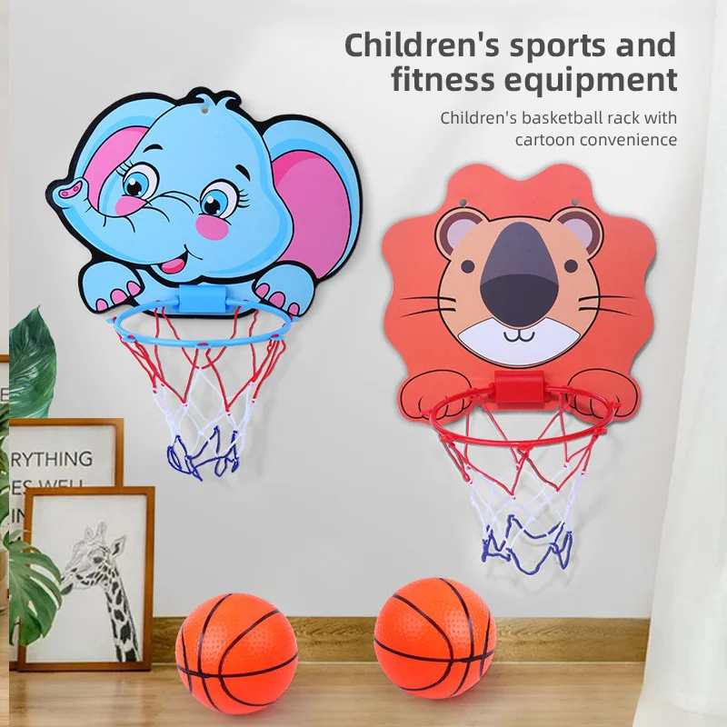 Montessori Mini Basketball Hoop Indoor Garden Toys Boy Basketball Outdoor Sport Games Toys for Kids Baby Toys Children Toys 2