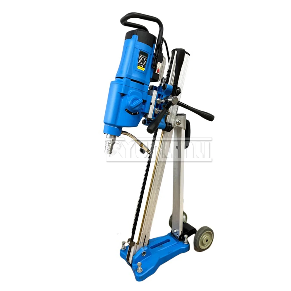 18 200mm diamond wet bit concrete perforator core drill for installation of air conditioning drainage brocas para 5280W 400mm Industrial Wet/Dry Diamond Core Drill Machine Electric Core Drilling Machine Concrete Core Drill Rig Stand