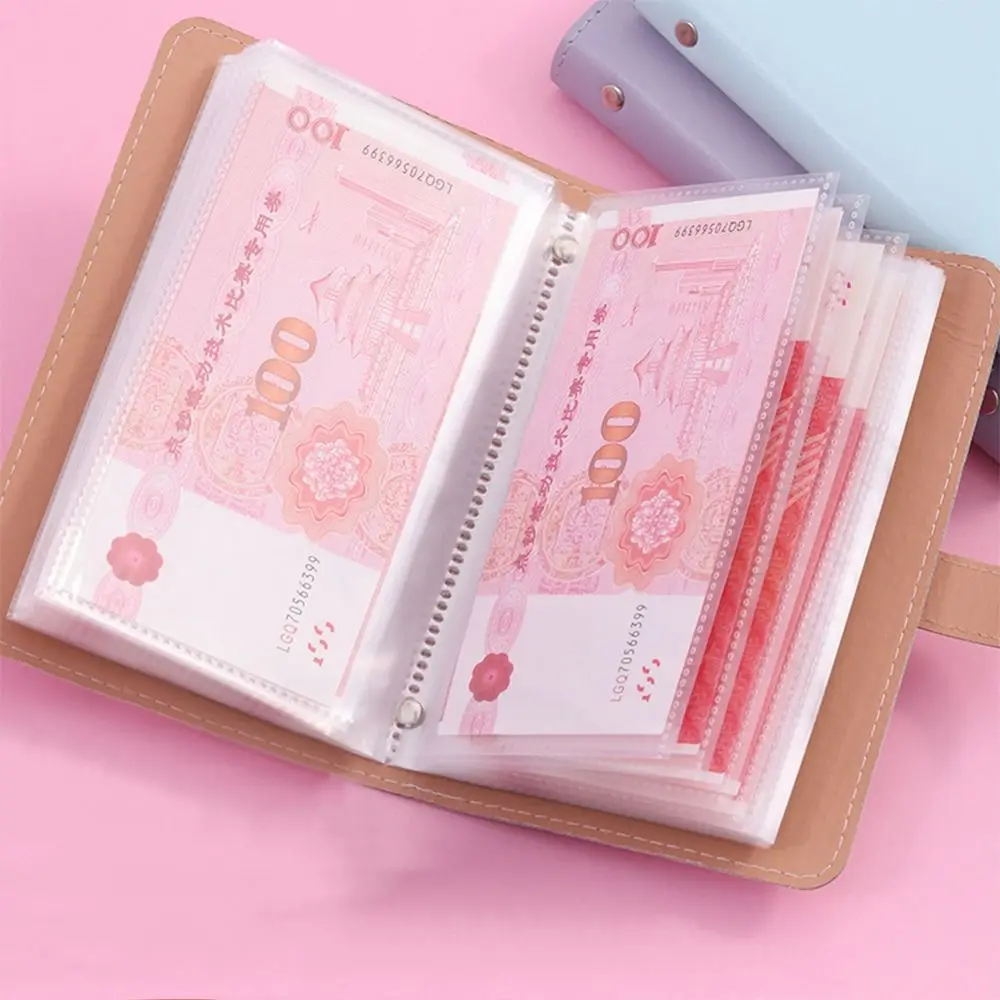 Reusable Budget Savings Challenge Book: Money-Saving Notebook & Savings Binder with 100 Envelopes