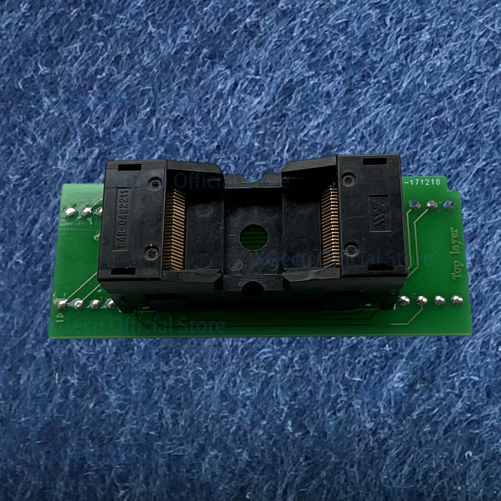 Adaptador Universal do Soquete Tsop48 Zif ic 700065 Sa247 648-0482211 Sn-adp-048-0.5 12 mm x 18.4 mm Wels-cti Eua