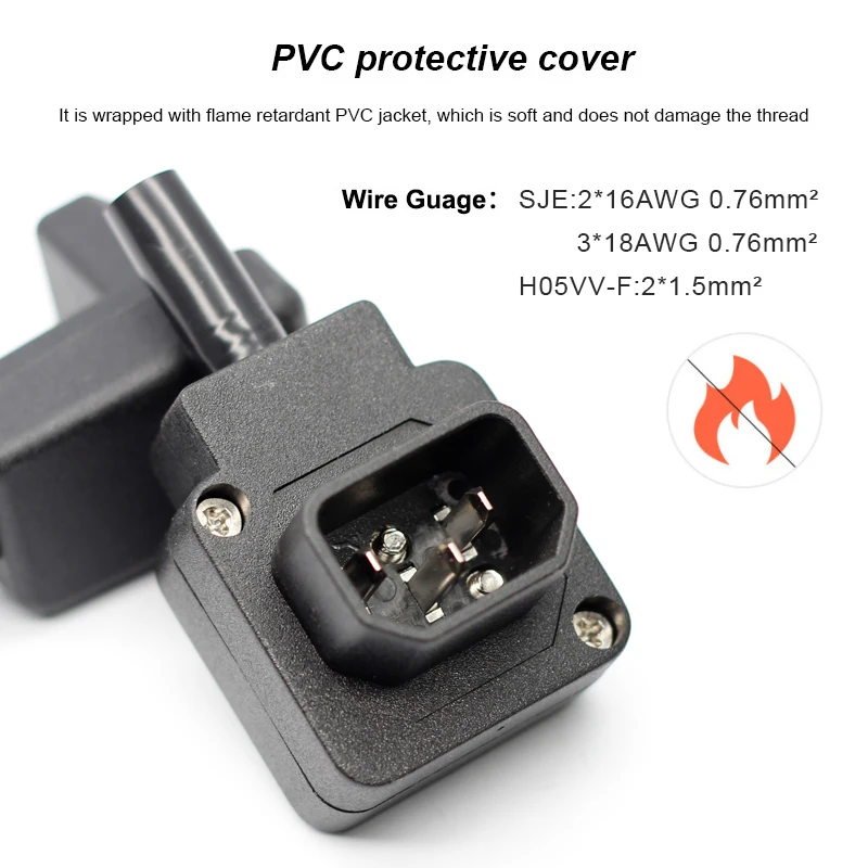conectores iec iec 320 c14 destacavel adaptador 01