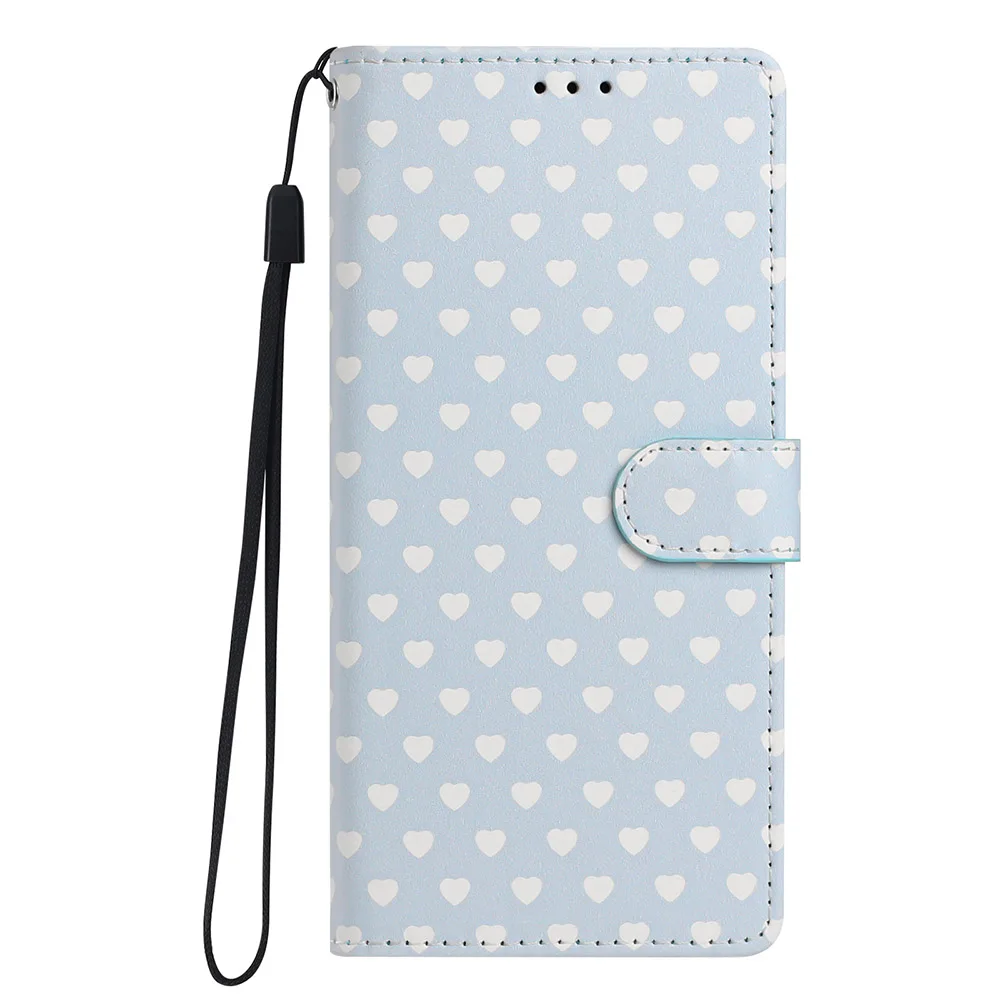 Leather Phone Case with Stand Wallet and Card Holder Cover