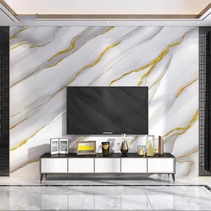 Image for custom luxury minimalist imitation marble wall pap 