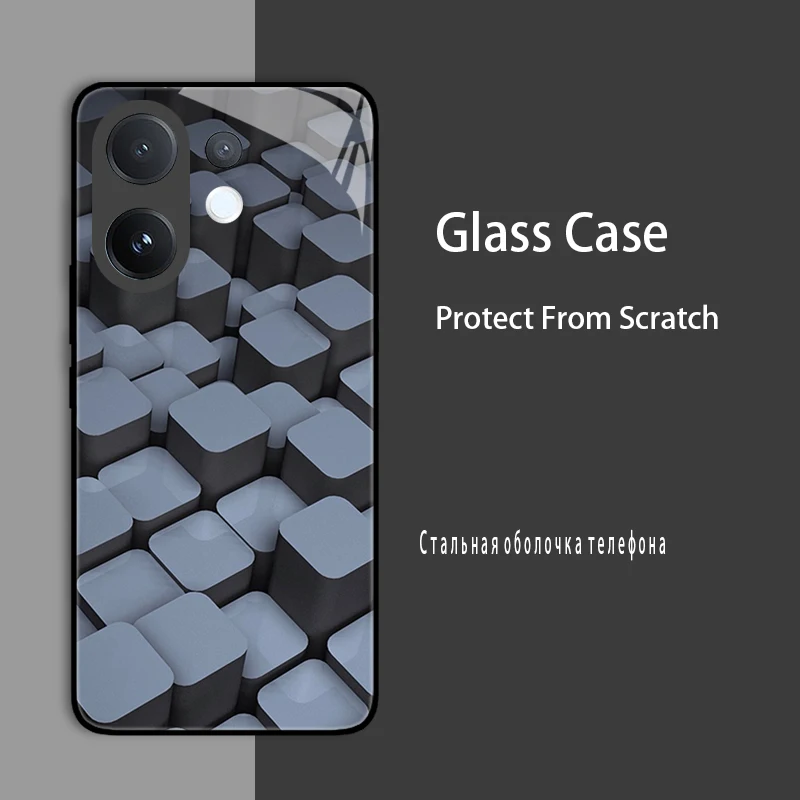 Enhanced Shockproof Tempered Glass & Hard Bumper Protective Case Cover