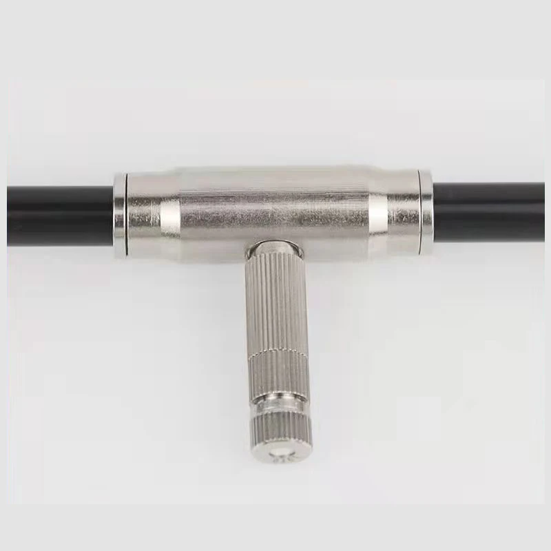 3/8 "Schnell kupplung für Nebel kühlsystem 3/16" Nebel düsen t Steck verbinder Hochdruck-Nebel maschinen armaturen – Detail 5