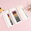 200 Sheet Stickers 10 Color Transparent Fluorescent Index Tabs Flags Sticky Note Stationery Children School Office Supplies 3