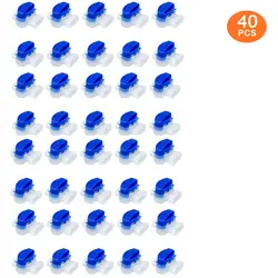 Premium 3-Pin Electric Cable Connectors for Robotic Lawn Mowers, 10-Pack (40PCS)