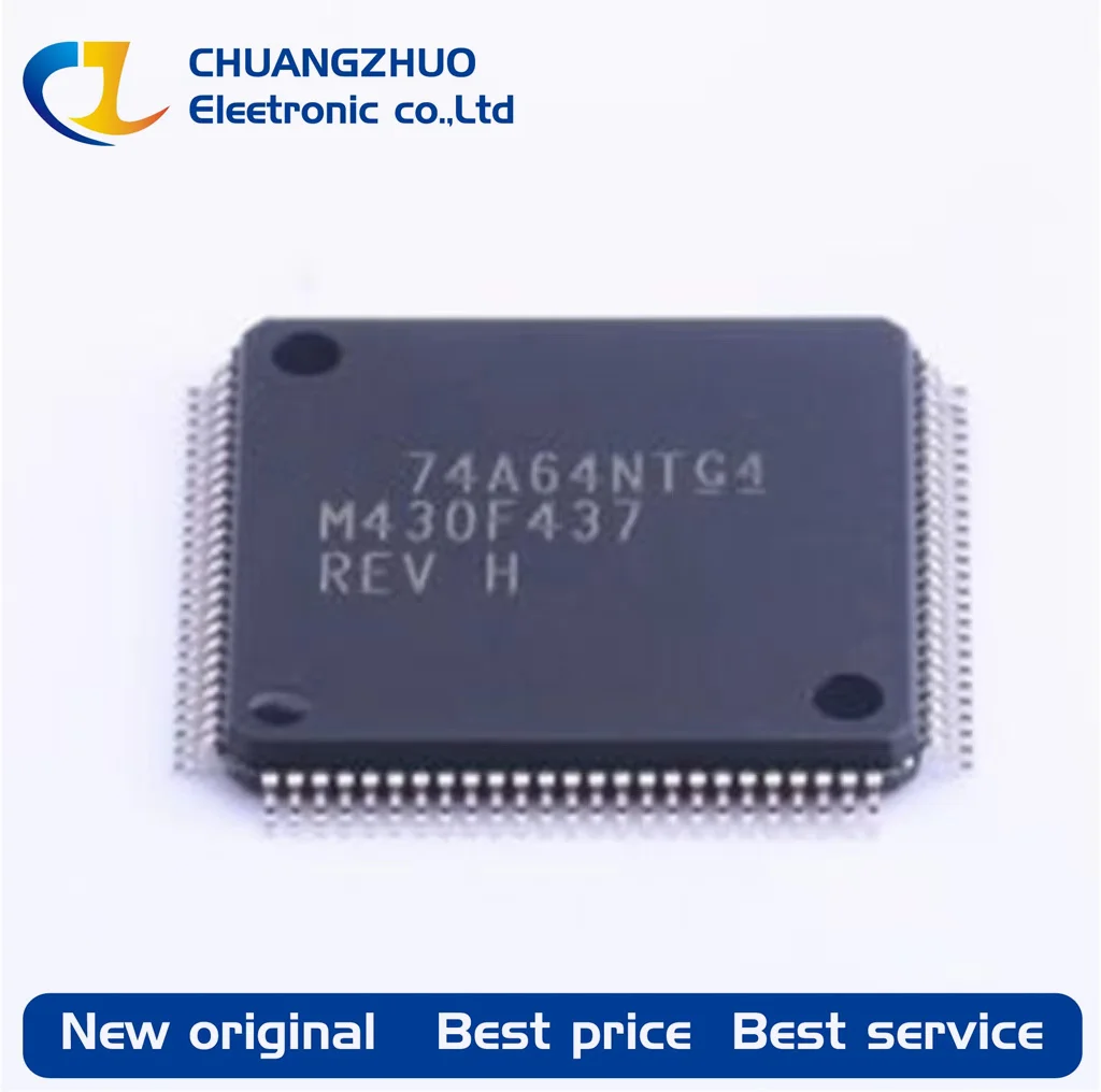 

1 шт., новый оригинальный микроконтроллер MSP430F437IPZR 8 МГц 48 32 КБ