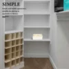 12 Pcs Underwear Storage Box Baby Socks Beige Drawer Organizer Divider Nursery Decor Non-woven Fabric Changing Table Dividers 5