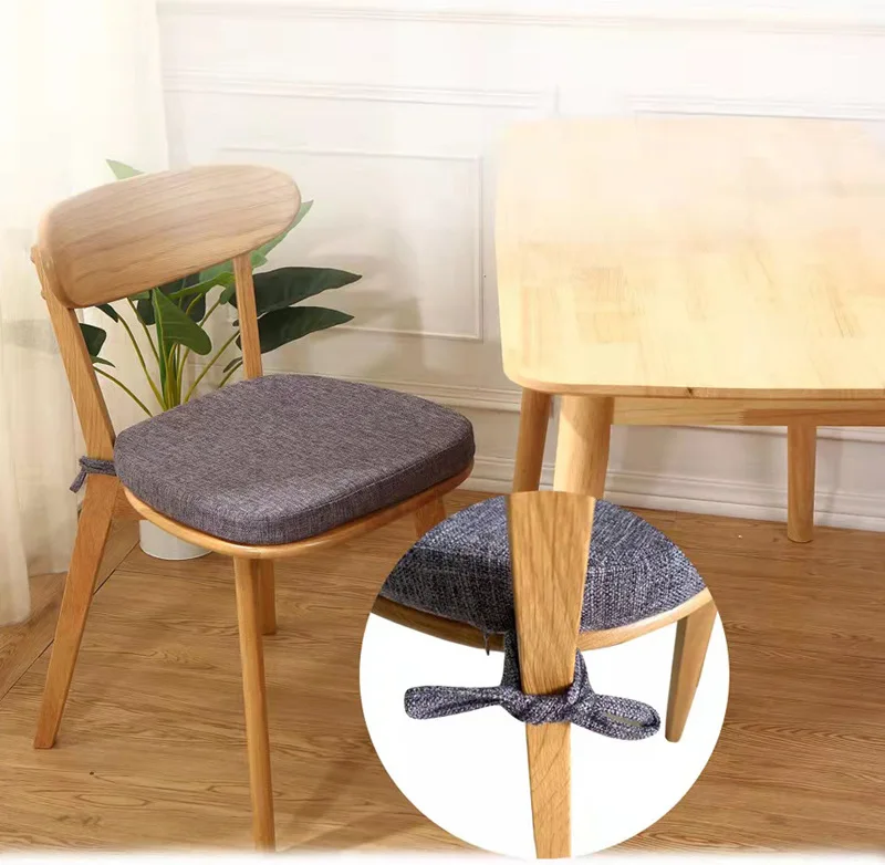 Children' Dining chair seat cushion high-density sponge horseshoe shaped household four season universal anti slip chair cushion