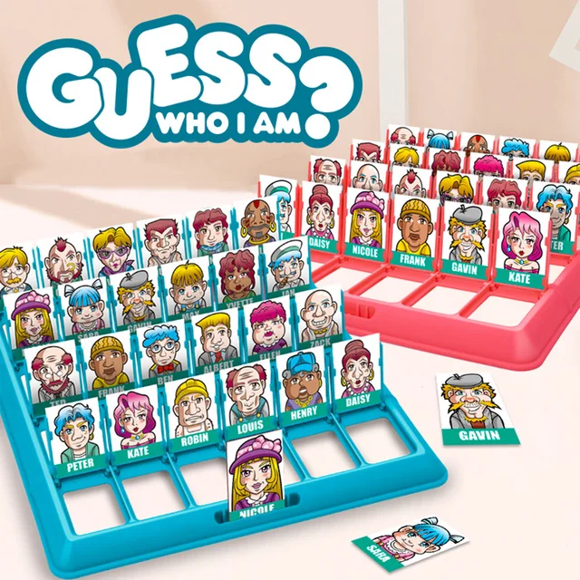 Guess Who Am I Classic Toys Memory Training Parent Child Leisure Time Family Party Guessing Puzzle Board Game For Kids Teens 5
