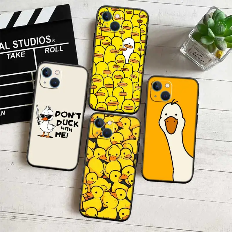 Cartoon Duck Phone Case - Stylish and Durable Protection