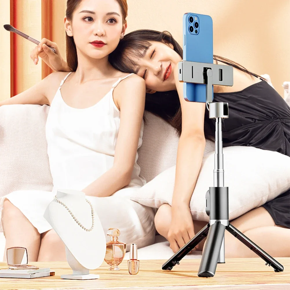 휴대용 셀카봉 휴대폰 삼각대, 무선 원격 확장형 삼각대, 360 회전, 스마트폰 셀카 스탠드