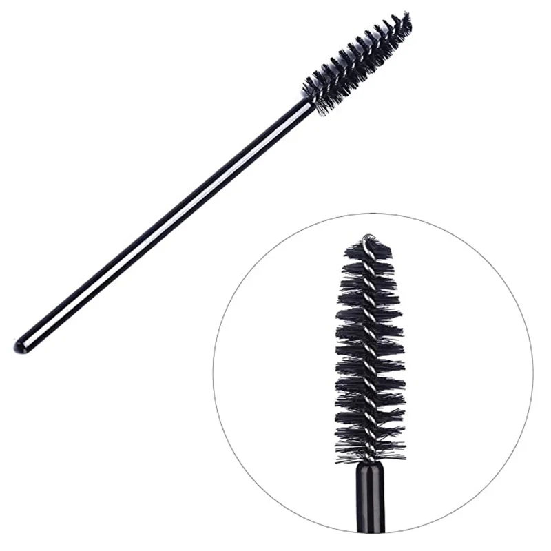 50/1000pcs Disposable Eyelash Brushes Eyelashes Extension Tools Eyebrow Brush Mascara Wands Applicator Spoolers Makeup Tools 3