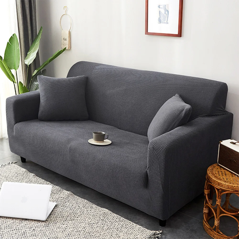 1pc 1 2 3 4 Seater High Stretch Sofa Covers Super Soft Stylish Couch Covers Contemporary Home Decor for Living Room, Bedroom Jac