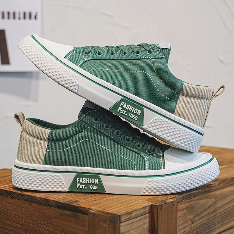 Skateschuhe, flache Low-Top-Schuhe für den Sport, dünne Canvas-Schuhe für den lässigen Sommer. Komfortabel. Leichtgewichtig. Atmungsaktiv. Herrenbekleidung – Detail 8