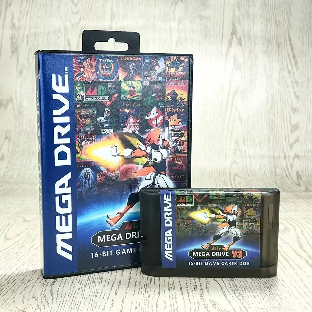 Cartucho de juego para MegaDrive V3.0 Pro, 3000 en 1, EDMD Remix MD
