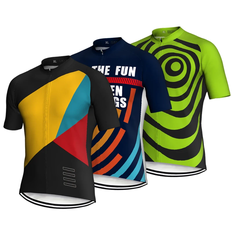 

2022 Bicycle MTB Men Jersey MTB Race Road Sport Cycling Jacket Wear Short Shirt For Mountain Maillot Ciclismo Tight Summer Top
