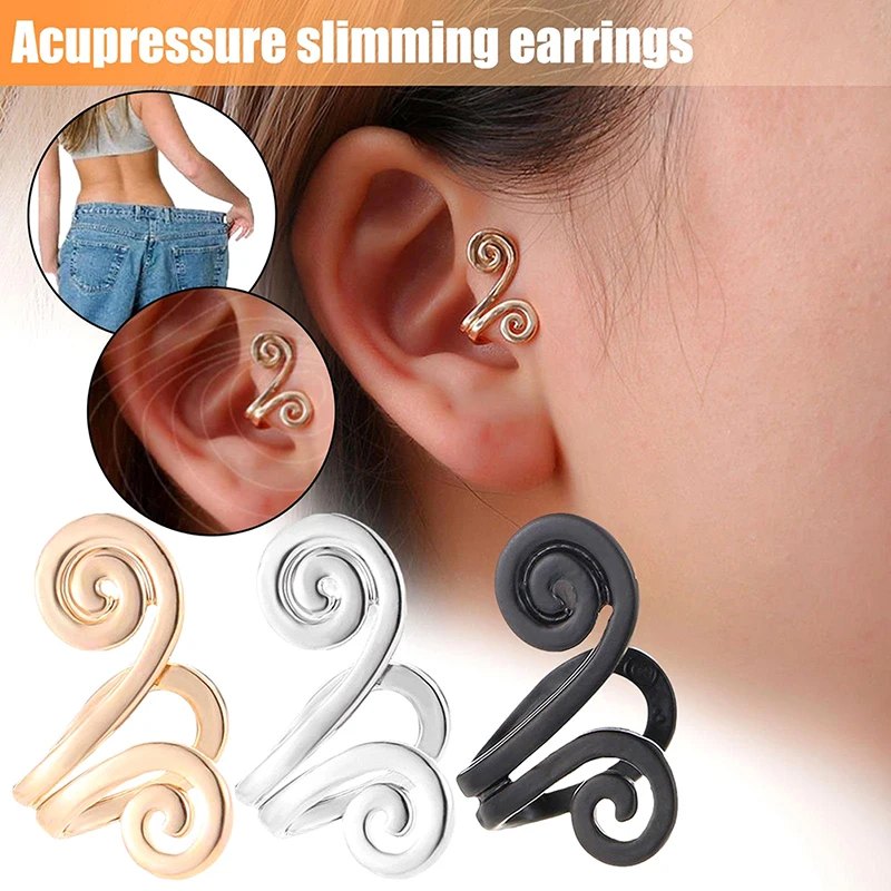 WeightLossEarClipAcupressureSlimmingEarringsNonpiercing