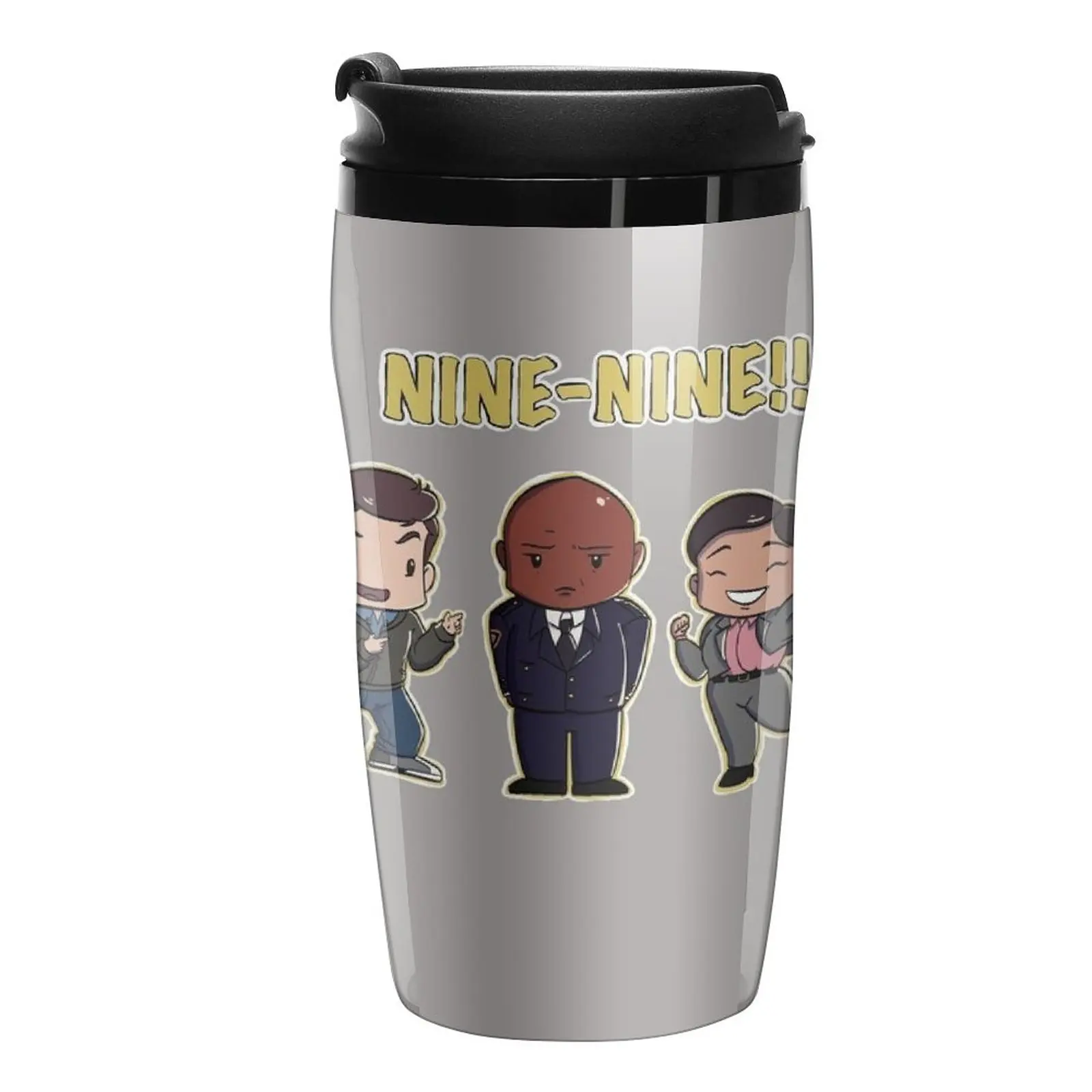 

New Nine-Nine!!- Brooklyn 99 Travel Coffee Mug Thermos Coffee Cups For Coffee Original And Funny Cups To Give Away