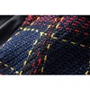 Autumn Winter Super Quality Scotticize Vintage Style Thick Woolen Red Plaid Pattern Slim Fit Women Blazer Outerdoor Jackets 6