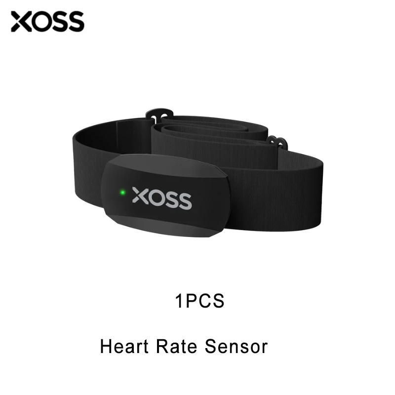 XOSSHeartRateMonitorSensorDualModeWithChestStrapCycling