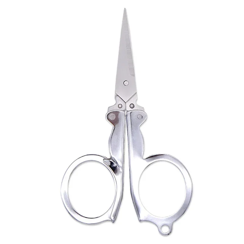 Mini Foldable Travel Embroidery Scissor Folding Scissors Pocket Travel Small Crafts Sharp Blade Emergency Thread Tailor Scissors 2