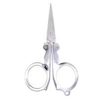 Mini Foldable Travel Embroidery Scissor Folding Scissors Pocket Travel Small Crafts Sharp Blade Emergency Thread Tailor Scissors 2