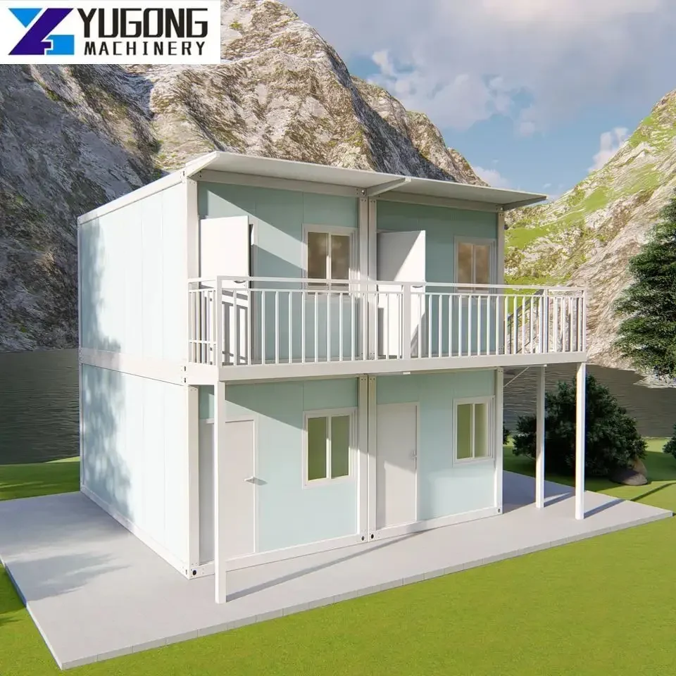 Yg Casa Prefabbricata Ignifuga Ufficio Portatile Moderno Contenitore Modulare Casa Magazzino Flat Pack Contenitori Casa