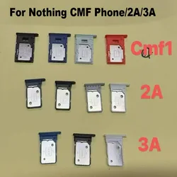 SIM Card Tray Slot Holder Adapter Socket Replacement Part (Phone 3A white)