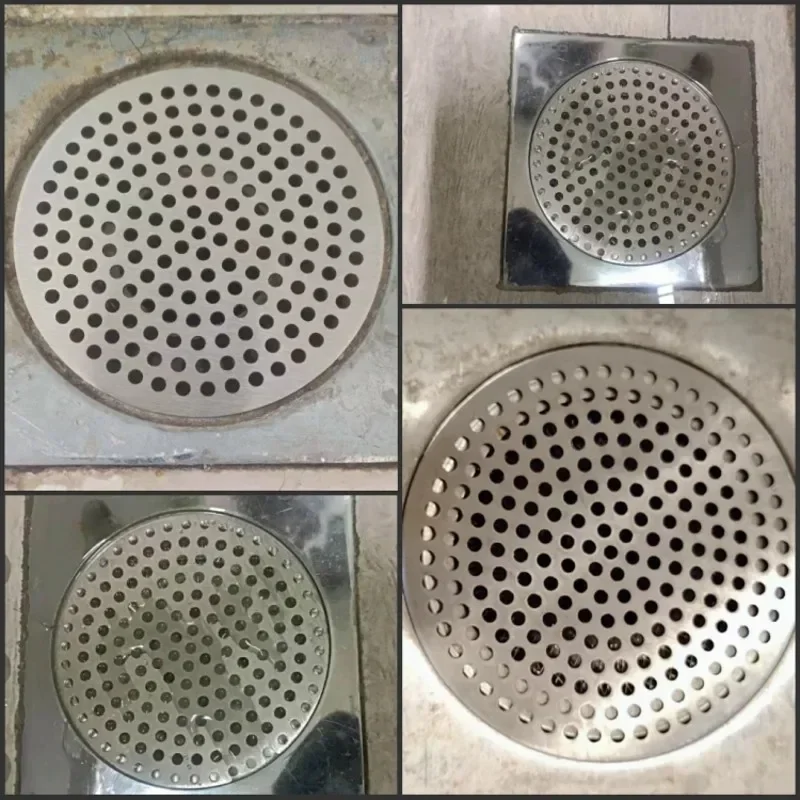 Bathroom Drain Cover Hair Catcher Drain Strainer Covers, Swirl