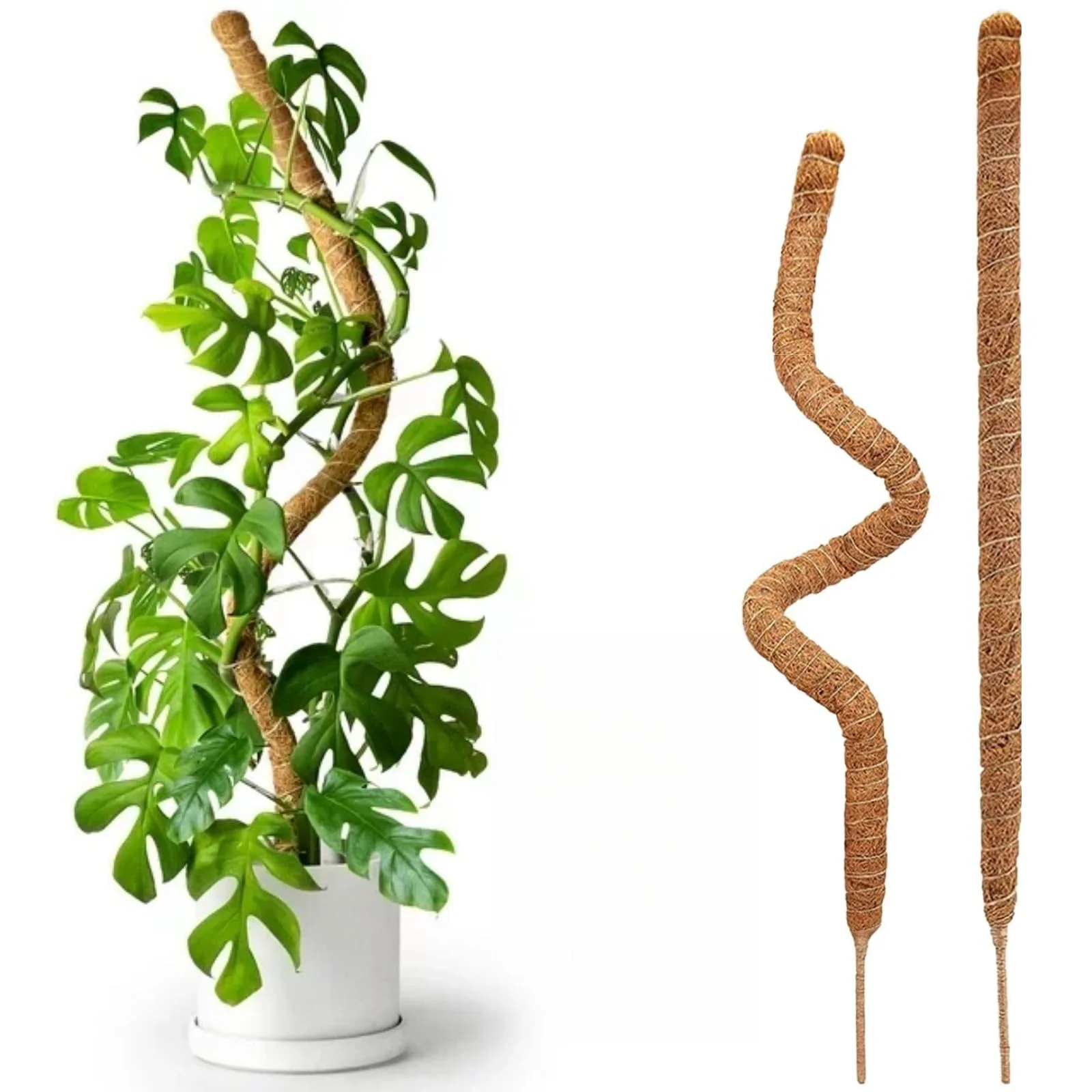 Moss Pole 1pc Monstera Plant Support Bendable for Indoor Plants plant climbing support plant stem support plant support stick