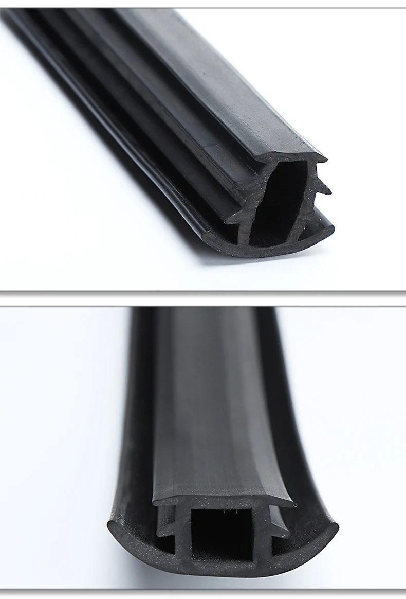 Description Picture 6 of itemRubber T Strip EPDM Gap Cover for Solar Photovoltaic Bracket  Metal Cable Trench Cover Monocrystalline Solar Panel Seals Black