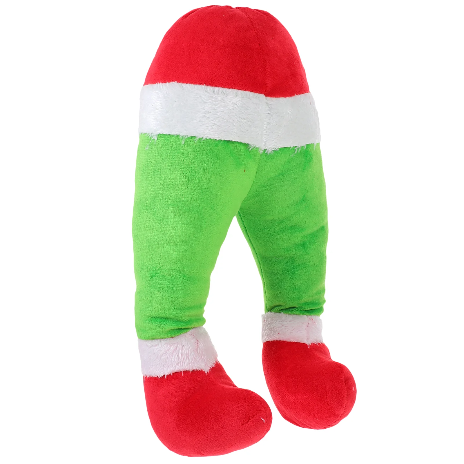 

Christmas Fake Leg Decoration Reuseable Stuffed Santa Legs Xmas Tree Decorations Ornaments Pp Cotton Trees