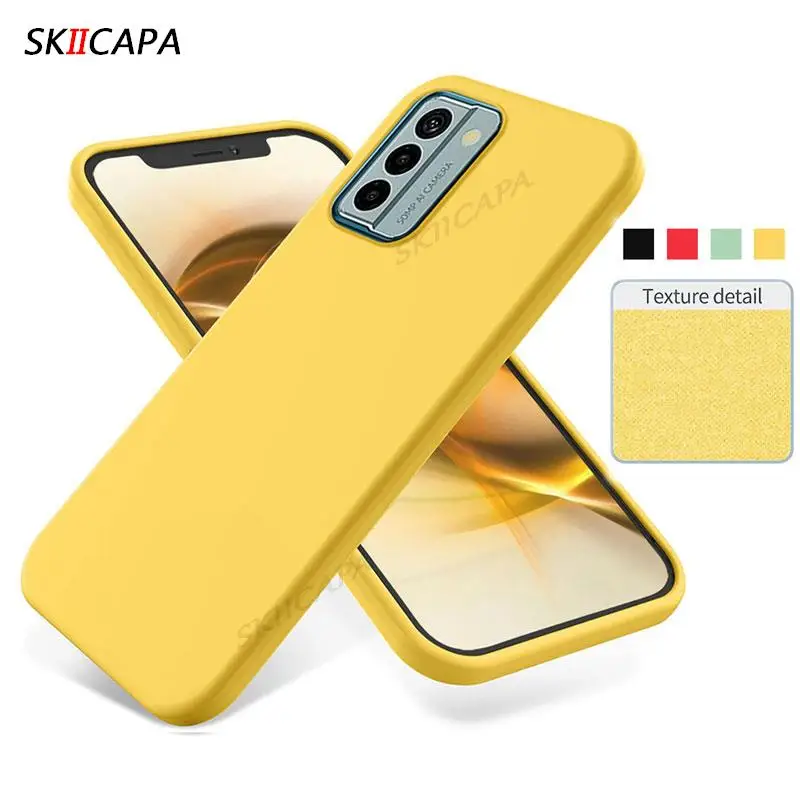 SEAHAI Cover Per Nokia G22 - Custodia Trasparente Con Stampa Orso - TPU Sottile E Antiurto - 2