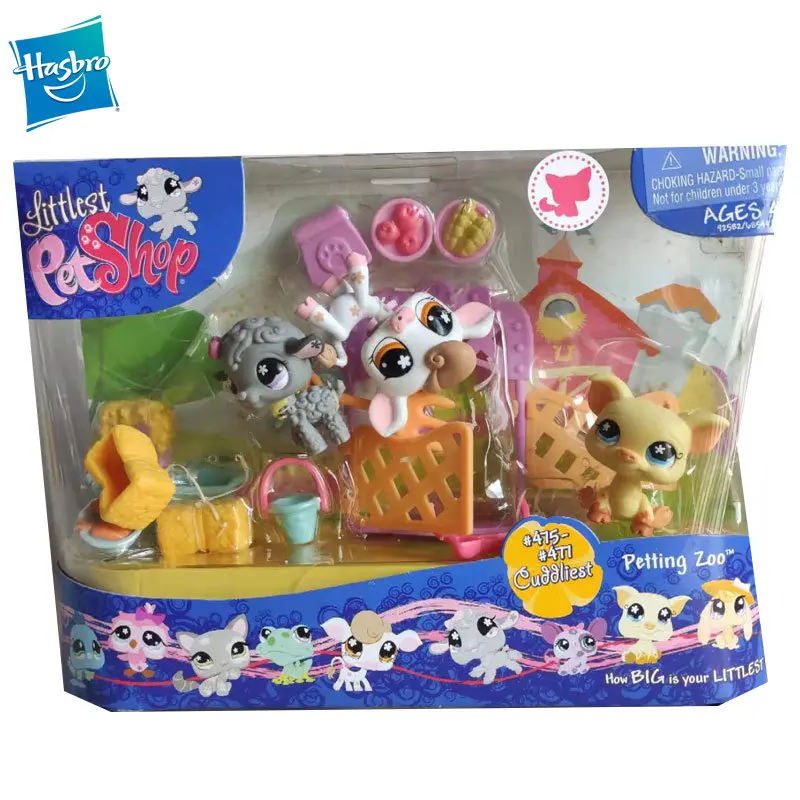 Hasbro Littlest Pet Shop Model figurki Cute Cartoon ozdoby zabawkowe