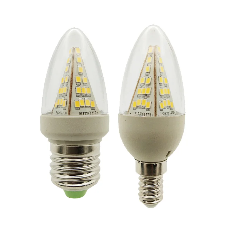 

Bombilla B15 E14 B22 E27 Led Candle Bulb 12v 110v 220v Super 3W Spotlight Corn Lights 12 V Volt 360 Degree For Home Indoor Lamp