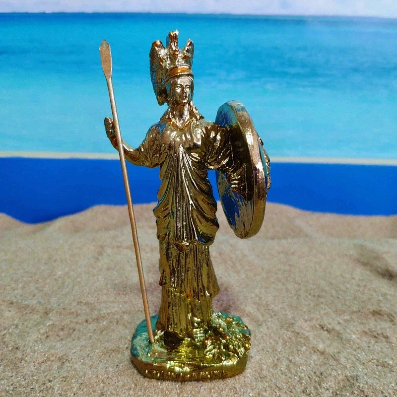 Statue de déesse grecque en résine
