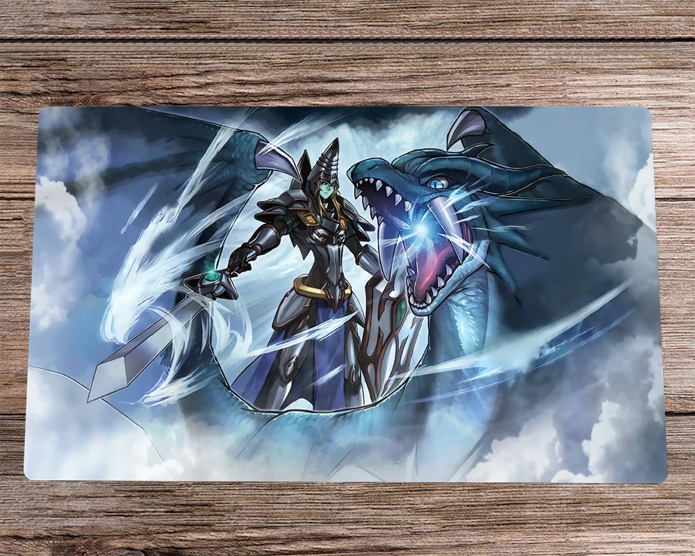 Alfombrilla De Juego Para Yu-Gi-Oh | Tapete Antideslizante De Neopreno Con Zonas Para Cartas | 61x35.5 Cm