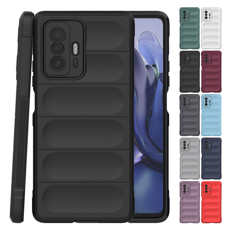 For Cover Xiaomi Mi 11T Pro Case For Mi 11T Pro Capa Shockproof Rubber TPU Full Lens Protective Soft For Fundas Mi 11T Pro Cover