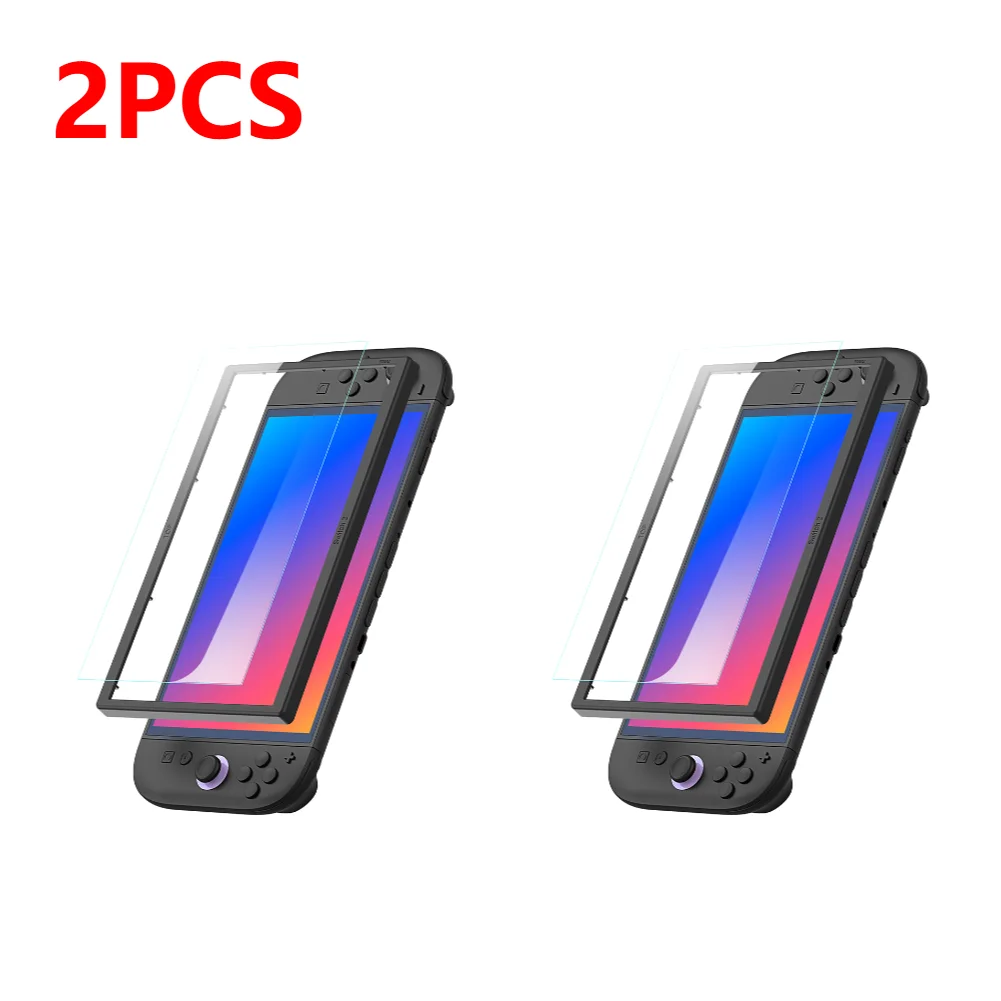 【Wireless】 1/2/3PCS Tempered Glass Screen Protector for Nintendo Switch 2 Anti-Scratch Protective Film for Nintendo Switch 2 Game Console.